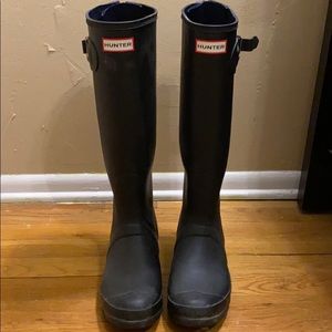 Hunter Tall Zip-Back Boot